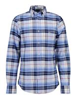 Regular Fit Pure Cotton Check Oxford Shirt