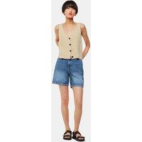 Denim High Waisted Shorts