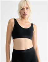 Double Comfort Cotton Rich Crop Top
