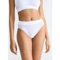 Sloggi Double Comfort Tai High Leg Knickers White
