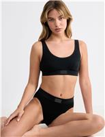 Double Comfort Tai High Leg Knickers