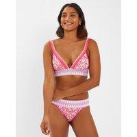 Paisley Triangle Bikini Top