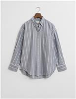 Pure Cotton Striped Oxford Shirt