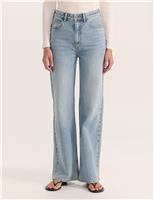 High Waisted Wide Leg Jeans