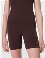 Sweaty Betty Ultimate Studio 6' High Waisted Yoga Shorts Brown