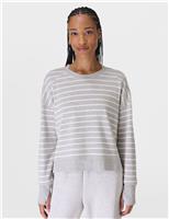 After Class Cotton Modal Crop Sweatshirt