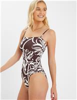 Floral Strappy Swimsuit