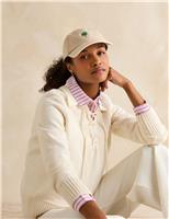 Pure Cotton Textured Baseball Cap