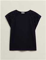 Pure Cotton Broderie top