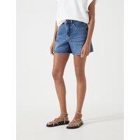HUSH Denim Shorts Light Blue