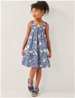 Pure Cotton Printed Dress (3-13 Yrs)