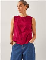 Pure Cotton Orla Broderie Vest