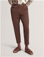 Regular Fit Cotton Rich Tapered Chinos