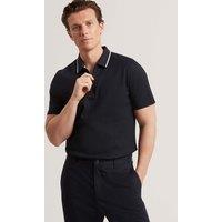 Cotton Rich Textured Polo Shirt