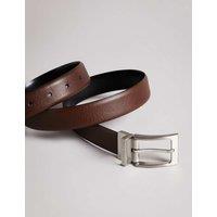 Ted Baker Leather Reversible Belt Brown