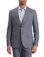 Regular Fit Linen & Cotton Blend Blazer