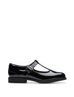 Kids Patent Leather School Shoes (3 Large - 5 Large)