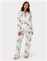 Maternity Pure Cotton Giraffe Pyjama Set