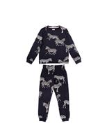 Jersey Zebra Print Cuffed Pyjamas (1-12 Yrs)