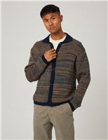 Pure Cotton Patterned Knitted Shirt