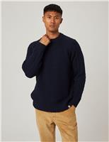 Pure Wool Cable Crew Neck Jumper