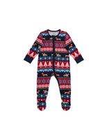 Zip Fastening Christmas Sleepsuit (0-9 Mths)