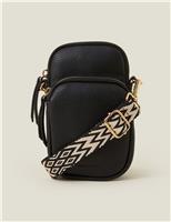 Textured Cross Body Phone Bag