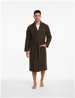 Cotton Blend Dressing Gown