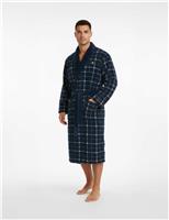 Checked Dressing Gown