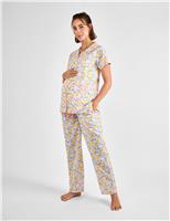Maternity Pure Cotton Lemon Pyjama Set