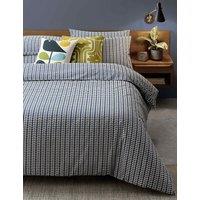 Orla Kiely 2 Pack Pure Cotton Floral Pillowcases Blue Mix