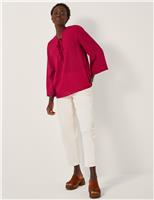 Monsoon Modal Blend Tunic Red