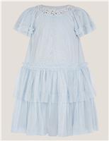 Embellished Tulle Tiered Dress (3-15 Yrs)
