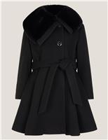 Collared Belted Coat (3-15 Yrs)