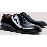 Hawes & Curtis Patent Leather Oxford Shoes Black