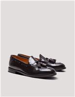 Hawes & Curtis Leather Loafers Black