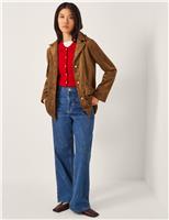 Suedette Collared Jacket