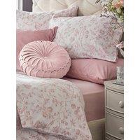 Laura Ashley Pure Cotton Aria Bedding Set Blush