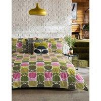 Orla Kiely Pure Cotton Multi Block Stem Bedding Set Multi