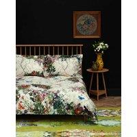 Timorous Beasties Pure Cotton Sateen Bloomsbury Garden Bedding Set Multi