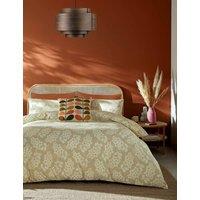 Orla Kiely Pure Cotton Wisteria Bedding Set Taupe