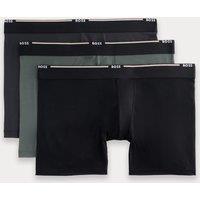 Boss 3 Pack Logo Boxers Black Mix