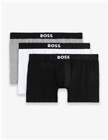3 Pack Cotton Rich Stretch Boxers