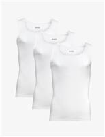 3pk Pure Cotton Tank Tops