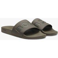 Boss Logo Sliders Beige