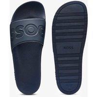 Boss Logo Sliders Navy