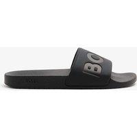 Boss Logo Sliders Black