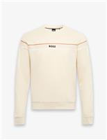 Pure Cotton Crew Neck Sweatshirt