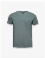 Pure Cotton Crew Neck T-Shirt