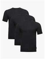 3 Pack Cotton Rich Crew Neck T-Shirts